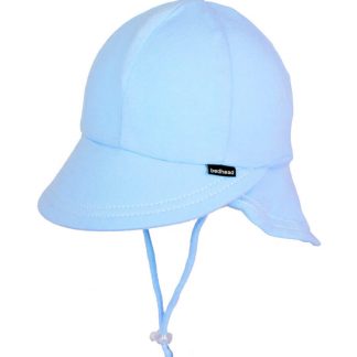 Bedhead Legionnaire Hat With Strap - Baby Blue - 47cm / 6-12 Months / S