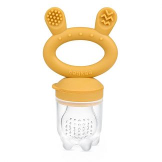 Haakaa Fresh Food Feeder & Teether - Mustard