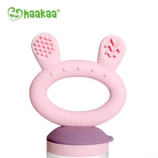 Haakaa Fresh Food Feeder & Teether - Pink