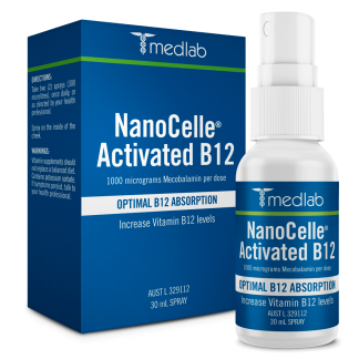 Medlab Nanocelle Activated B12 30Ml