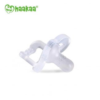 Haakaa Newborn Silicone Dummy - Clear