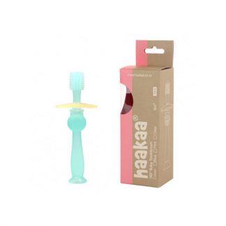 Haakaa 360 Silicone Toothbrush - Blue