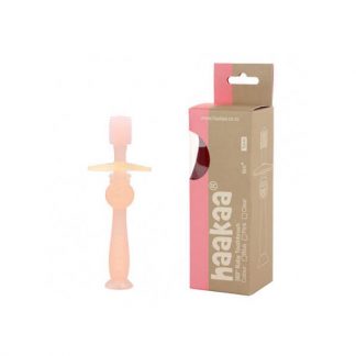 Haakaa 360 Silicone Toothbrush - Pink